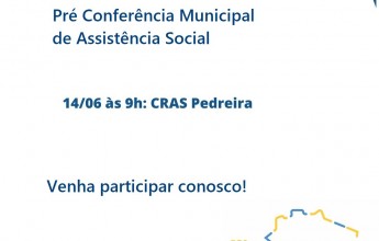 Pré conferência municipal de assistência social  cras pedreira