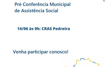 Pr conferncia municipal de assistncia social  cras pedreira