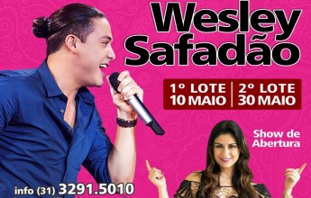 Wesley Safado se apresenta em Joo Monlevade no dia 3 de  junho em Joo Monlevade 