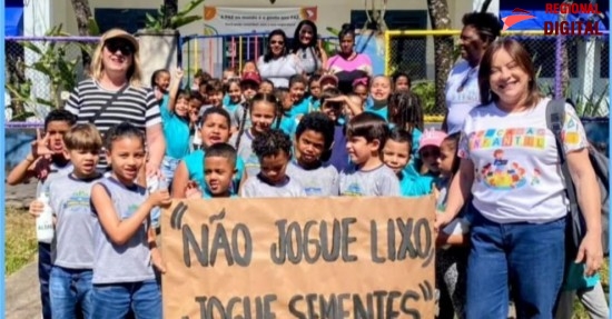 Escola Municipal Eug?nia Scharl? est? entre as 10 melhores do Brasil na Liga STEAM 2025
