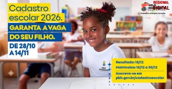 PBH disponibiliza canais de atendimento em caso de d?vidas sobre o Cadastro Escolar