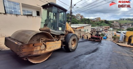 Prefeitura conclui recupera??o da rua Leonardo Diniz