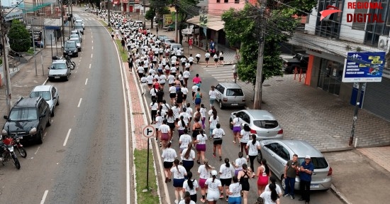 Quase mil mulheres participam da 5? edi??o da corrida ?Ningu?m Segura Essa Mulher?