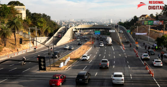 PBH libera tr?nsito no novo viaduto da Cristiano Machado com Avenida Saramenha